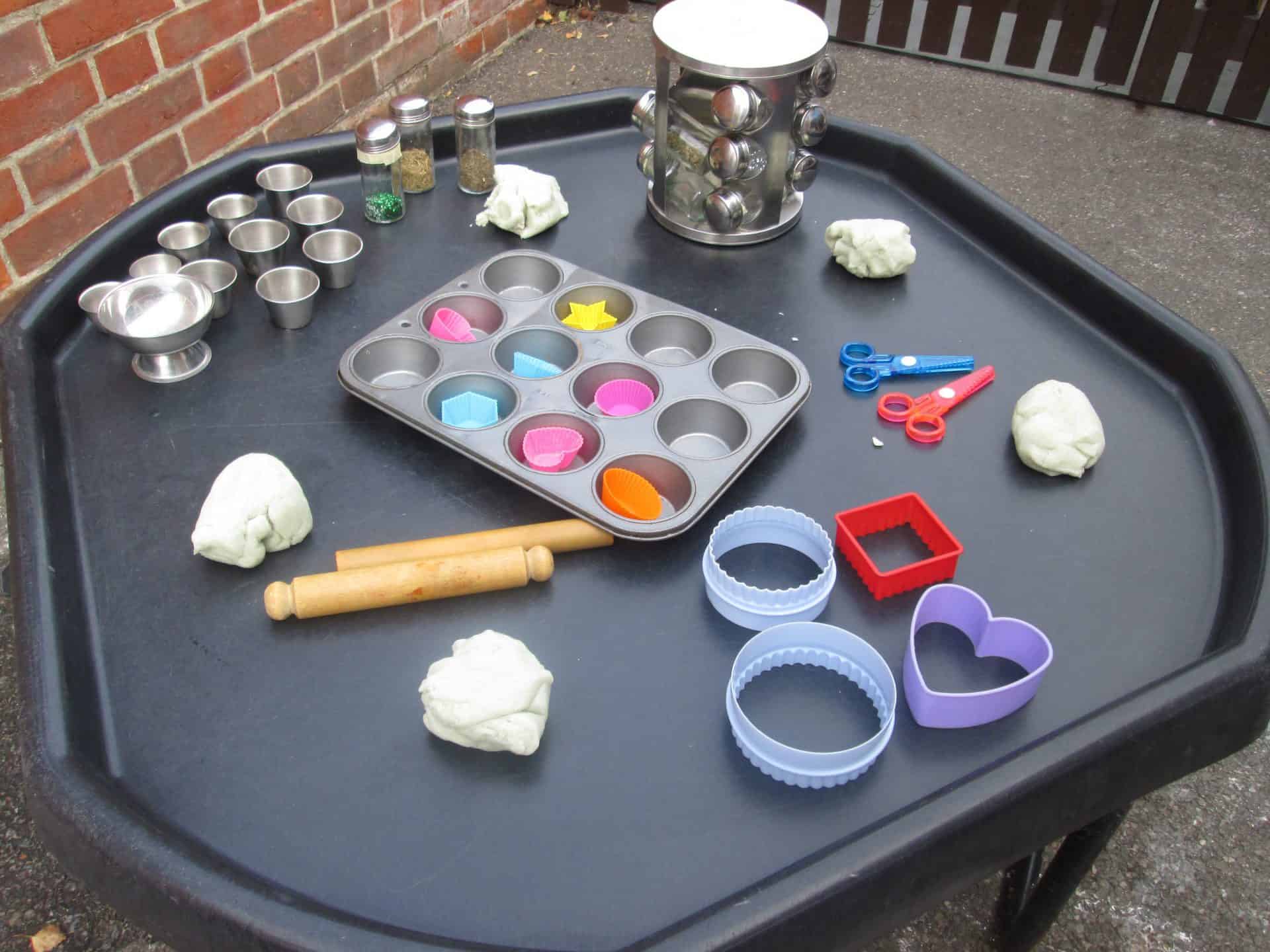 Playdoh area