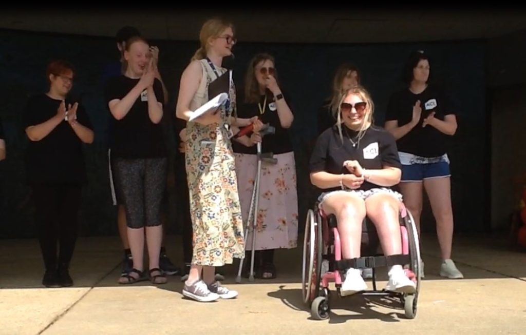 LD Festival ACL Learners on stage